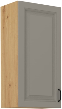 Szafka kuchenna górna 45 G-90 1F jasny szary mat/ dąb artisan KLEO CLAYGREY/AR