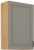 Szafka kuchenna górna 60 G-90 1F jasny szary mat / dąb artisan KLEO CLAYGREY/AR