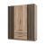 Szafa MAJA 2 LAM 2F 3S EV/EV dąb evoke / dąb evoke