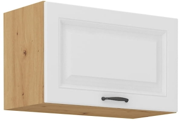 Szafka kuchenna górna 60 GU-36 1F biały mat / dąb artisan KLEO WH/AR