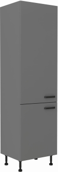 Słupek kuchenny 60 DK-210 2F antracyt NASTIA/ANT
