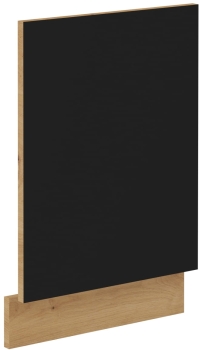 Front do zabudowy zmywarki ZM 570x446 czarny mat MODERNO