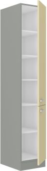 Słupek kuchenny 40 DK-210 2F kremowy połysk IGA KREM