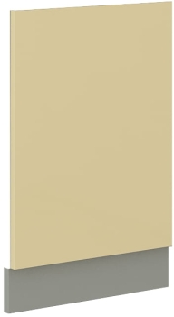 Front do zabudowy zmywarki ZM 570x446 kremowy połysk IGA KREM