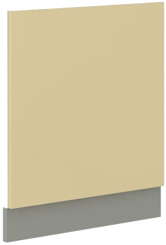 Front do zabudowy zmywarki ZM 570x596 kremowy połysk IGA KREM