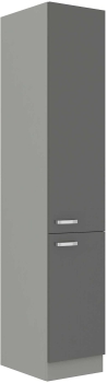 Słupek kuchenny 40 DK-210 2F szary połysk IGA GREY
