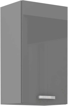Szafka kuchenna górna 45 G-72 1F szary połysk IGA GREY