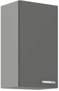 Przejdź do produktu Szafka kuchenna górna 40 G-72 1F szary połysk IGA GREY