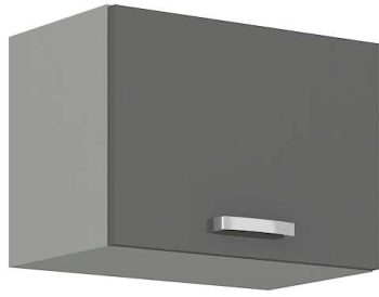 Szafka kuchenna górna 50 GU-36 1F szary połysk IGA GREY