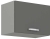 Szafka kuchenna górna 50 GU-36 1F szary połysk IGA GREY
