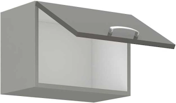 Szafka kuchenna górna 50 GU-36 1F szary połysk IGA GREY