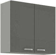 Przejdź do produktu Szafka kuchenna górna 80 G-72 2F szary połysk IGA GREY