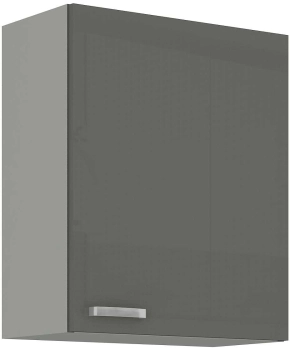 Szafka kuchenna górna 60 G-72 2F szary połysk IGA GREY