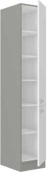 Słupek kuchenny 40 DK-210 2F biały połysk IGA BIANCA