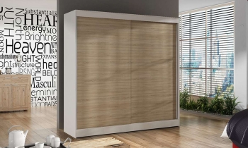 bastiX_bialy_sonoma,200cm Szafa BASTI (NOVA), szafa przesuwna, garderoba, szafa do sypialni, szafa z lustrem.jpg