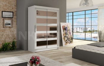 miami4_biala,120cm Szafa MIAMI (CLARA), szafa przesuwna, garderoba, szafa do sypialni, szafa z lustrem.jpg