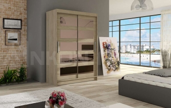 miami4_sonoma,120cm Szafa MIAMI (CLARA), szafa przesuwna, garderoba, szafa do sypialni, szafa z lustrem.jpg