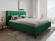 Przejdź do produktu Łóżko tapicerowane ze stelażem metalowym BERLINO 160 x 200 cm