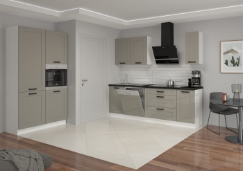 LUNA CLAYGR-WH 1 120X230CM, meble kuchenne, kuchnia na wymiar, szafki kuchenne, szafki do kuchni MDF, kuchnia w połysku, blaty kuchenne.jpg