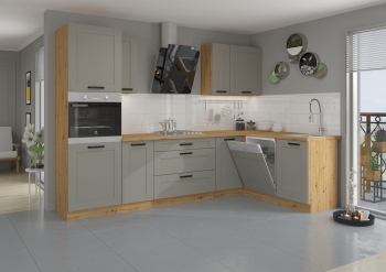 LUNA CLAYGR-AR 4 285X170CM, meble kuchenne, kuchnia na wymiar, szafki kuchenne, szafki do kuchni MDF, kuchnia w połysku, blaty kuchenne.jpg