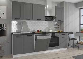 LUNA DUSTGR-WH 3 250CM, meble kuchenne, kuchnia na wymiar, szafki kuchenne, szafki do kuchni MDF, kuchnia w połysku, blaty kuchenne.jpg