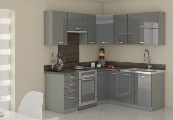 Grey 4 190x170cm, meble kuchenne, kuchnia na wymiar, szafki kuchenne, szafki do kuchni MDF, kuchnia w połysku, blaty kuchenne.jpg