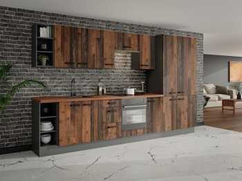 OLD STYLE 350cm  1, meble kuchenne, kuchnia na wymiar, szafki kuchenne, szafki do kuchni MDF, kuchnia w połysku, blaty kuchenne.jpg