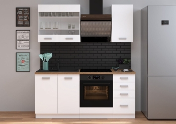 Eko White 11 180CM, meble kuchenne, kuchnia na wymiar, szafki kuchenne, szafki do kuchni MDF, kuchnia w połysku, blaty kuchenne.jpg