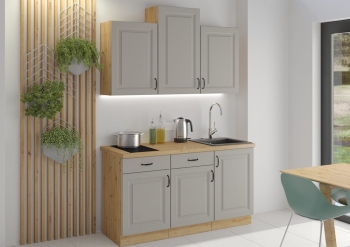 STILO CLAYGR AR 6  150cm, meble kuchenne, kuchnia na wymiar, szafki kuchenne, szafki do kuchni MDF, kuchnia w połysku, blaty kuchenne.jpg