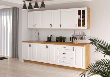 STILO 22 260cm, meble kuchenne, kuchnia na wymiar, szafki kuchenne, szafki do kuchni MDF, kuchnia w połysku, blaty kuchenne.jpg