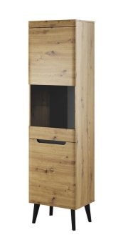 Piaski 19 01 08 Nordi Artisan 5 meble pokojowe BJORN dąb artisan, meble pokojowe na drewnianych nogach, komoda dąb artisan, komoda styl skandynawski, komoda na drewnianych nóżkach, witryna do salonu, komoda do salonu, ława pokojowa na nóżkach