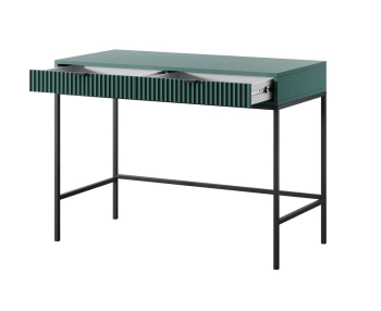 Piaski 23 08 09 Nova 7 Labrador czarny front biale tlo Meble pokojowe na stelażu LUMINA, meble pokojowe frez fronty, komoda kaszmir, toaletka na stelażu kaszmir, komoda złoty stelaż, toaletka frez, meble czarny szare czarne,