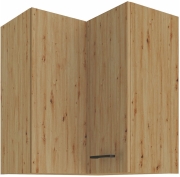 Przejdź do produktu Szafka kuchenna górna narożna 60x60 GN-72 1F (90*) czarny mat MODERNO