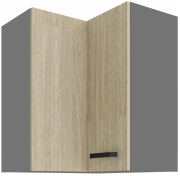 Przejdź do produktu Szafka kuchenna górna narożna 60x60 GN-72 1F (90*) jodełka scandi/antracyt SANDI/ANT