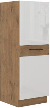 Słupek kuchenny 50 DK-145 1F(3S) biały połysk VIVA-WHHG