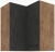 Szafka kuchenna górna narożna 60x60 GN-72 1F (90*) matera VIVA-GRMAT