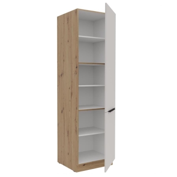 Słupek kuchenny 60 DK-210 2F kaszmir/dąb artisan SOLEA