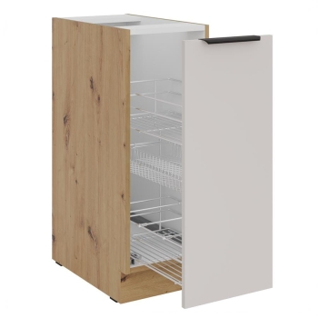 Szafka kuchenna dolna 30 D CARGO BB kaszmir/dąb artisan SOLEA