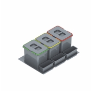 Przejdź do produktu Kosz do segregacji PRAKTIKO 80