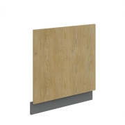 Przejdź do produktu Front do zabudowy zmywarki ZM 570x596 dąb cremona/antracyt CREMONA/ANT