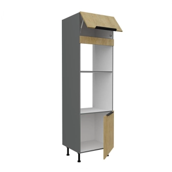 Słupek kuchenny 60 DPM-215 2F dąb cremona /antracyt CREMONA /ANT