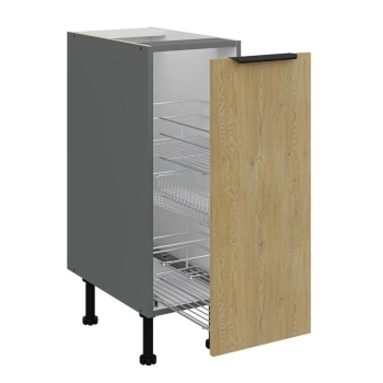 Szafka kuchenna dolna 30 D CARGO BB dąb cremona/antracyt CREMONA/ANT