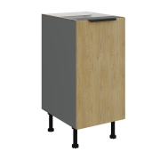 Przejdź do produktu Szafka kuchenna dolna 40 D 1F BB dąb cremona/antracyt CREMONA/ANT