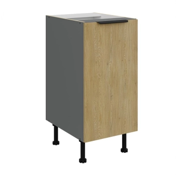 Szafka kuchenna dolna 40 D 1F BB dąb cremona/antracyt CREMONA/ANT