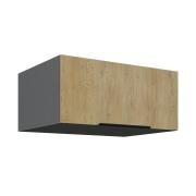 Przejdź do produktu Szafka kuchenna górna 80 NAGU-36 1F dąb cremona/antracyt CREMONA/ANT