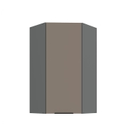 Przejdź do produktu Szafka kuchenna górna narożna 60x60 GN-108 1F (45*) ARIANA SANDGRAU/ANTRACYT piaskowy/antracyt