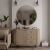 OVALIO DĄB CREMONA - KOMODA TYP 813, LUSTRO TYP 701 komoda OVAL, witryna glamour, komoda do salonu, meble do salonu, witryna złote nóżki, piekna komoda do salonu.jpg