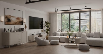 OVALIO BEŻ PIASKOWY - KOMODA TYP 823, RTV TYP 321, STOLIK KAWOWY komoda OVAL, witryna glamour, komoda do salonu, meble do salonu, witryna złote nóżki, piekna komoda do salonu.jpg