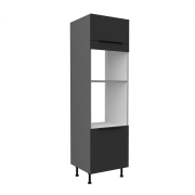 Przejdź do produktu Słupek kuchenny 60 DPM-210 2F czarny /antracyt ARIANA BLACK AFM / ANTRACYT