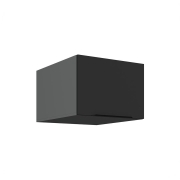 Przejdź do produktu Szafka kuchenna górna 50 NAGU-36 1F czarny /antracyt  ARIANA BLACK ATM / ANTRACYT